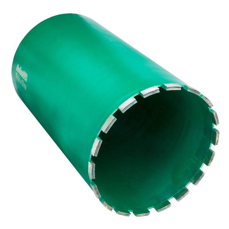 Broca de núcleo de diamante de 9 pulgadas con punta en V para perforación de concreto - VB900