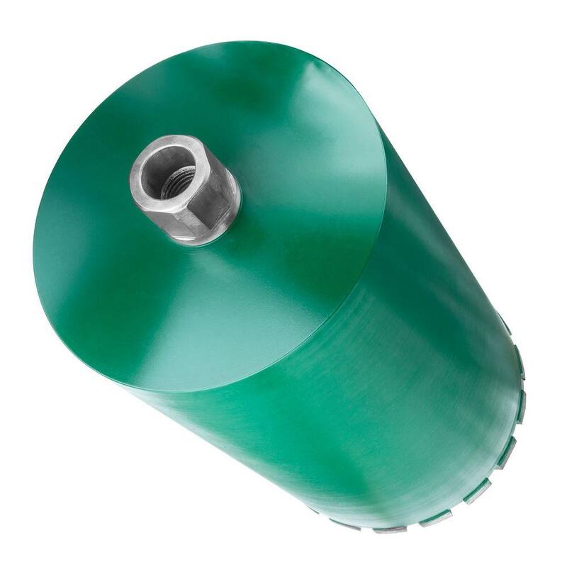 Broca de núcleo de diamante de 9 pulgadas con punta en V para perforación de concreto - VB900