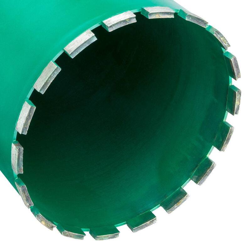 Broca de núcleo de diamante de 9 pulgadas con punta en V para perforación de concreto - VB900