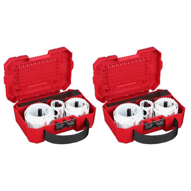 Juego de sierras perforadoras bimetálicas de propósito general Hole Dozer de Milwaukee (22 piezas) - 49-22-4020-49-22-4020