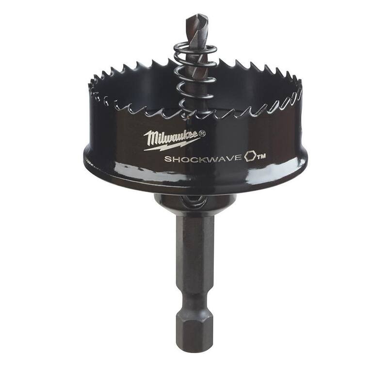 Sierra de agujero SHOCKWAVE IMPACT DUTY de 1-1/2 pulgadas de Milwaukee - 49-56-9835