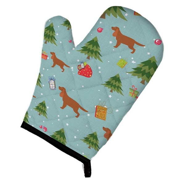 Carolines Treasures Christmas English Cocker Spaniel Oven Mitt - BB4836OVMT