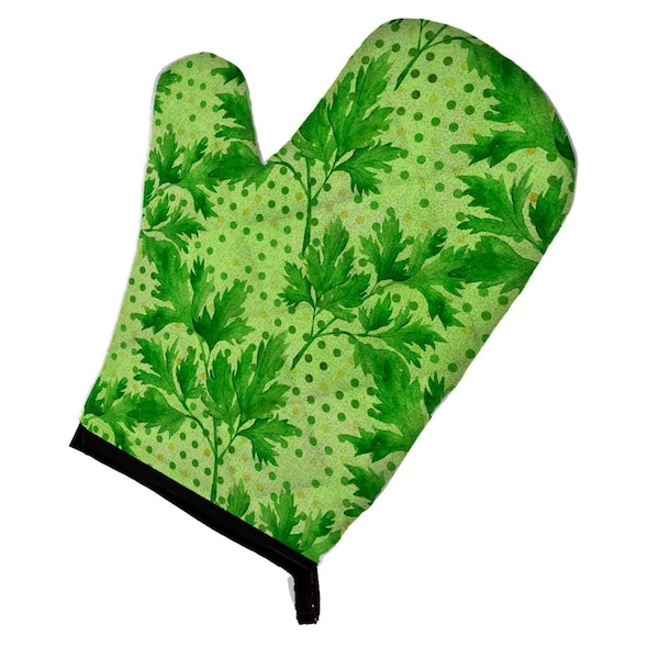 Carolines Treasures Watercolor Parsley Oven Mitt - BB7573OVMT