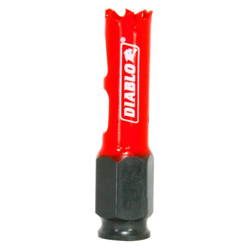Siempre que se traduzca un texto al español de México, es importante mantener el nombre original del producto sin traducir. Por lo tanto, la traducción sería: "DIABLO 5/8 in. Bi-Metal Hole Saw con una Profundidad de Corte de 2-3/8 in. - DHS0625"