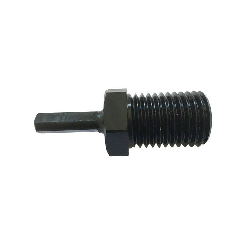 Adaptador de árbol para brocas de diamante para taladro de núcleo, 1-1/4 in. 7 macho a 1/2 in. Adaptador de vástago para adaptador de sierra de agujero - ADJ01