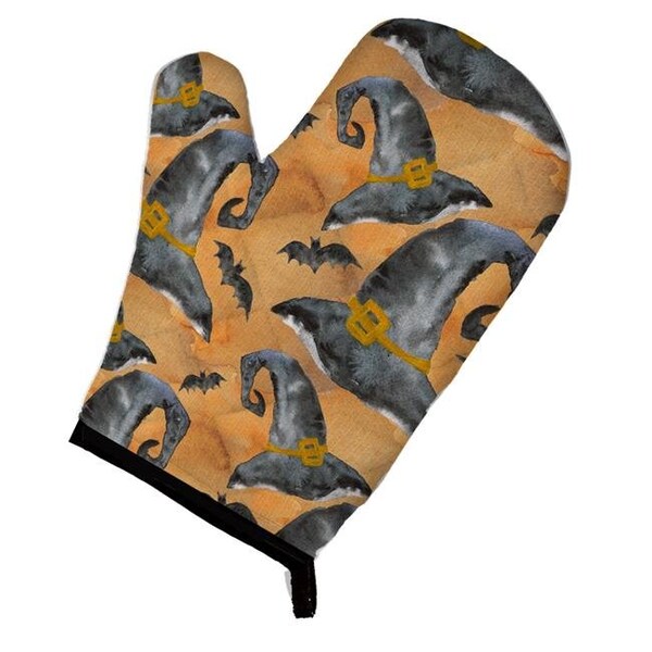 Carolines Treasures Carolines Treasures BB7523OVMT Watecolor Halloween Witches Hat Oven Mitt - BB7523OVMT