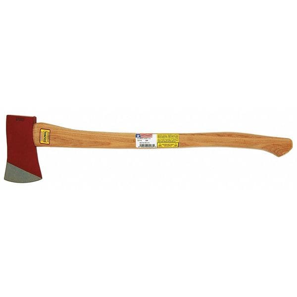 Council Tool 3.5 lb Dayton Single Bit Axe, 4-3/4 In Edge, 36 In L Hickory Handle - 35DR36C