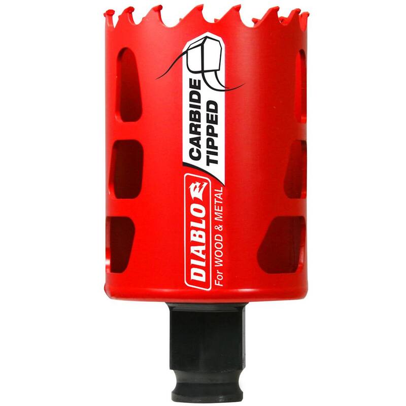 Broca para agujero de carburo de 1-7/8 in. con profundidad de corte de 2-3/8 in. - DHS1875CT