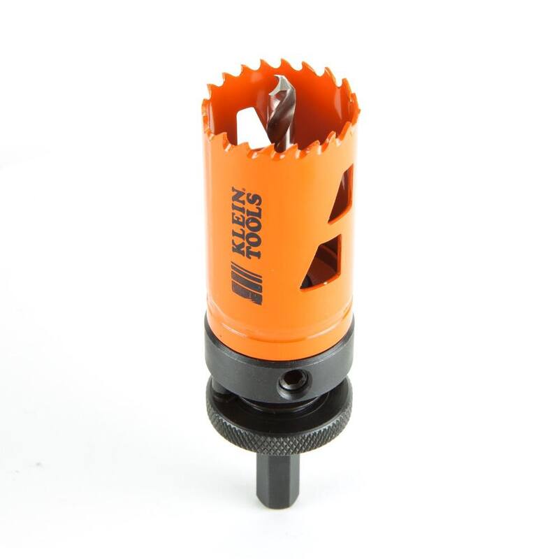 Set de sierras de corona Klein Tools con arbor (3 piezas) - M2O40687KIT