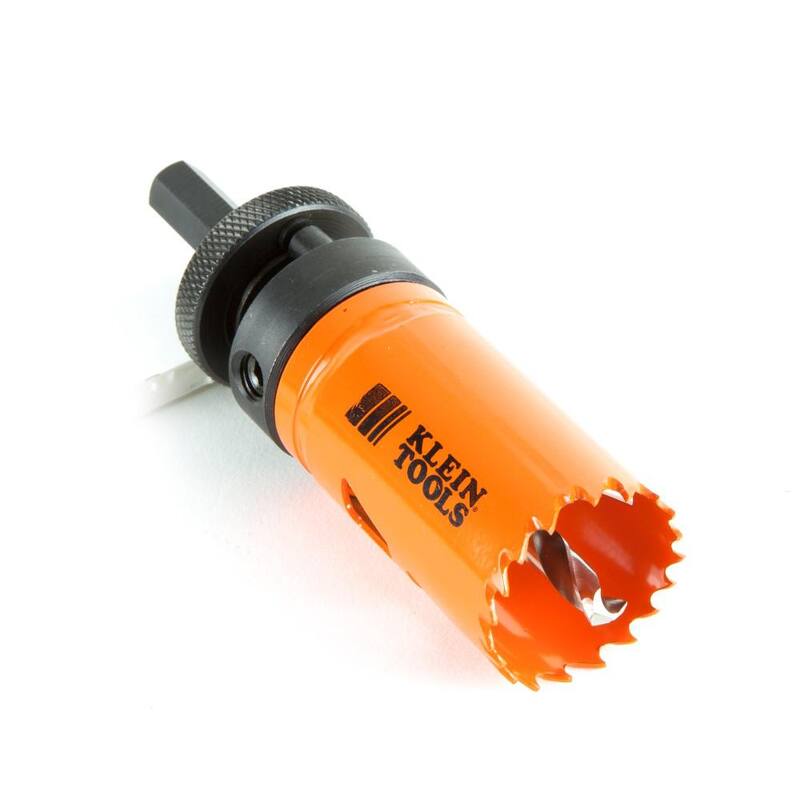 Set de sierras de corona Klein Tools con arbor (3 piezas) - M2O40687KIT