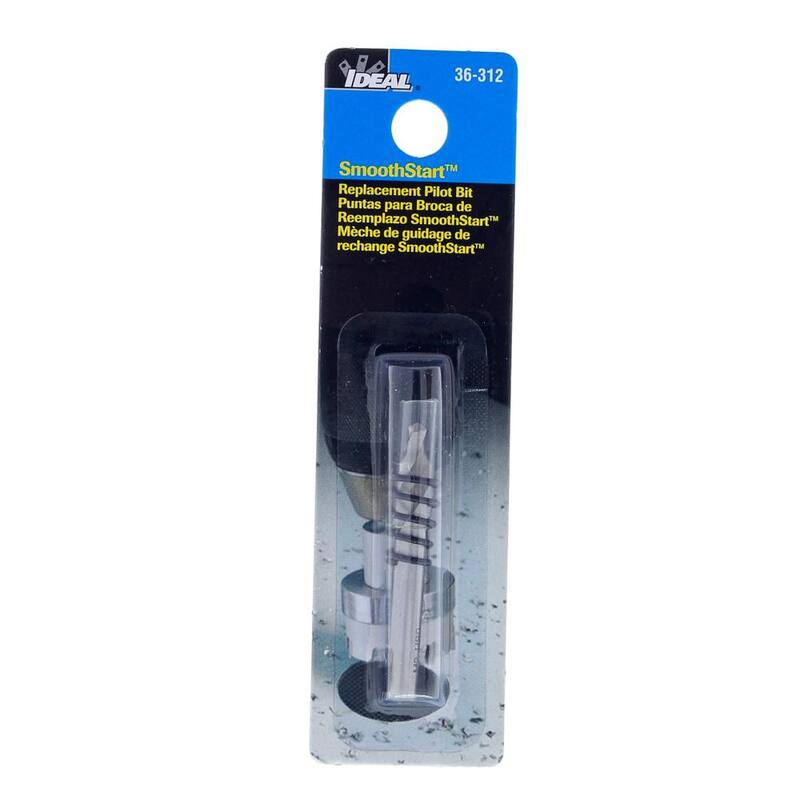 Broca piloto de reemplazo IDEAL SmoothStart, 1/4 de pulgada x 2 pulgadas (Paquete estándar de 4 brocas) - 36-312