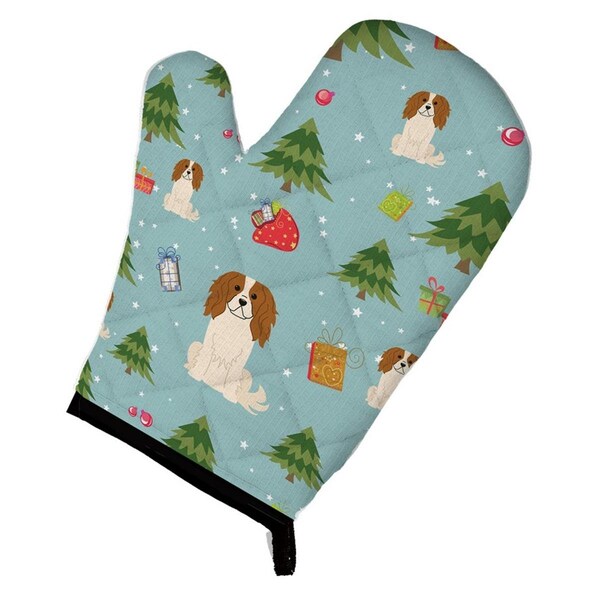 Carolines Treasures Christmas Cavalier Spaniel Oven Mitt - BB4718OVMT