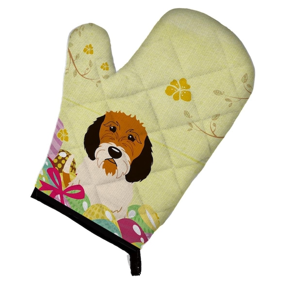 Carolines Treasures Easter Eggs Petit Basset Griffon Veenden Oven Mitt - BB6079OVMT