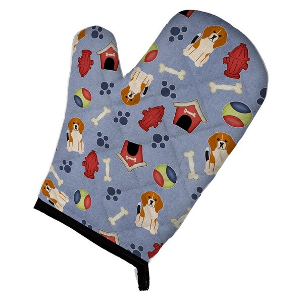 Carolines Treasures Dog House Collection Beagle Tricolor Oven Mitt - BB2653OVMT