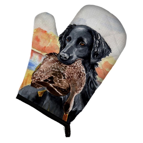 Carolines Treasures Flat Coated Retriever Oven Mitt - 7032OVMT