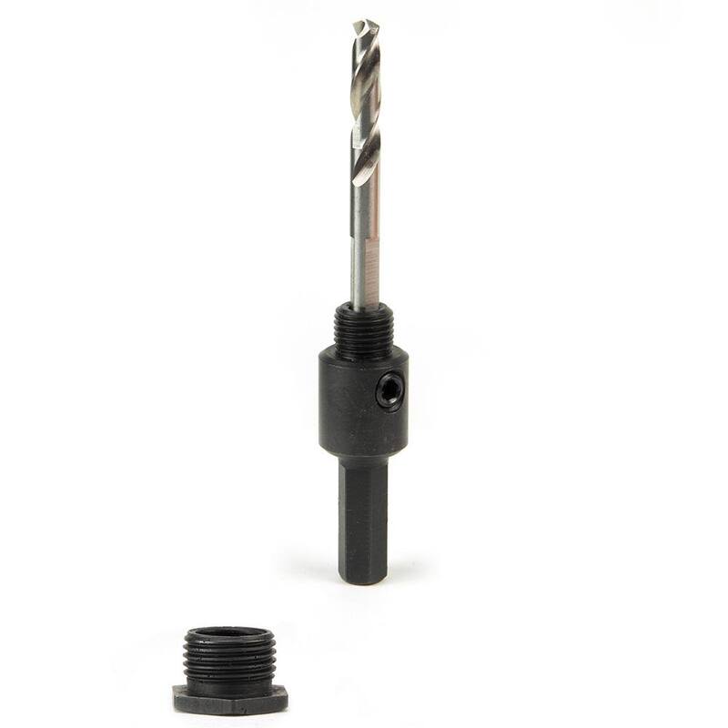 Arco de sierra de agujero de 3/8 pulgadas para sierra copa con adaptador - 31905