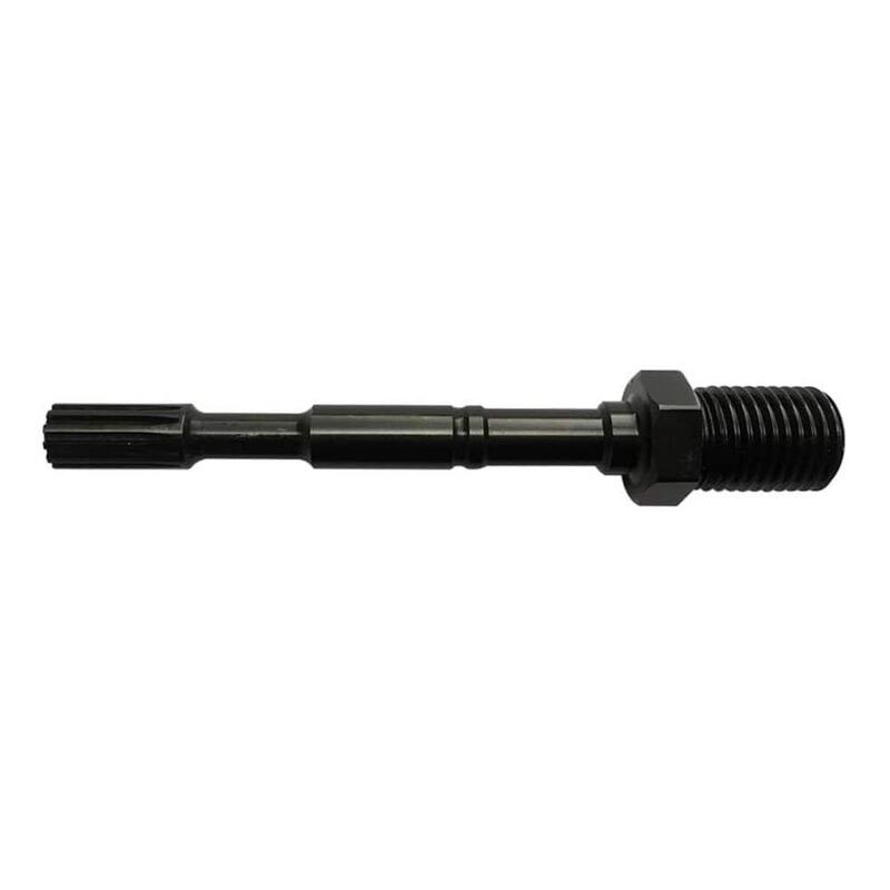Adaptador de eje para brocas de perforación central, 1-1/4 in. 7 macho a adaptador de eje de hole saw con agujero de tracción de estribo - ADJ71