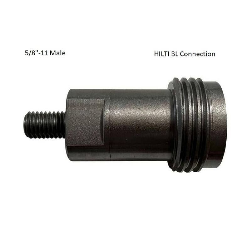Adaptador de árbol de sierra de agujero de conexión macho de 5/8 in.-11 a HILTI BL para brocas de taladro de núcleo - ADJ86_THD