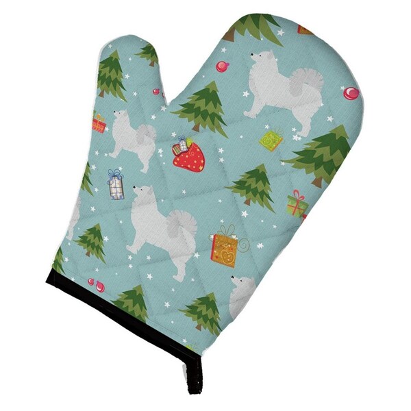 Carolines Treasures Christmas Samoyed Oven Mitt - BB4883OVMT