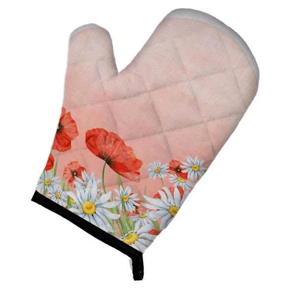 Carolines Treasures Poppies & Chamomiles Oven Mitt - BB7448OVMT