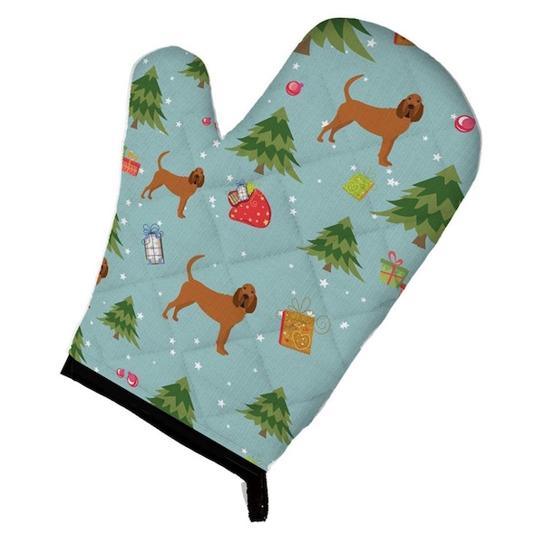 Carolines Treasures Christmas Bloodhound Oven Mitt - BB4912OVMT