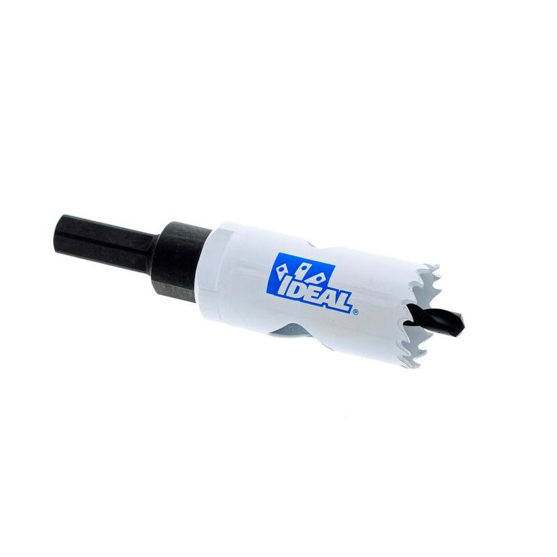 Kit de sierra de corona bimetálica para electricista IDEAL - 19 piezas - 36-502