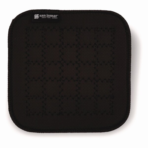 San Jamar Ultigrip Hot Pad, 11.5in, Neoprene, Black - SAN UHP77BK