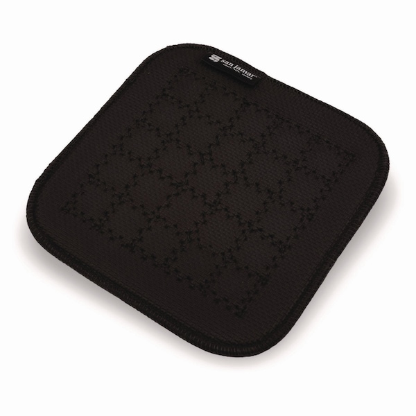 San Jamar Ultigrip Hot Pad, 11.5in, Neoprene, Black - SAN UHP77BK