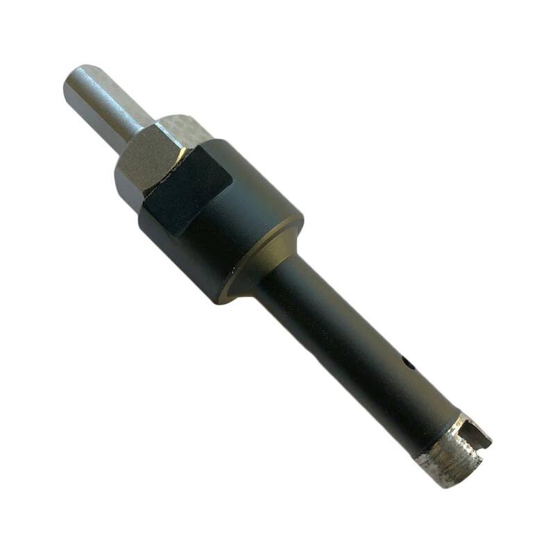 Brocas de núcleo de diamante de 1/2 pulg. para granito, mármol y concreto - Vástago de portabrocas de 1/2 pulg. 2 pulg. de profundidad de perforación - GBS0012A5ADJ72