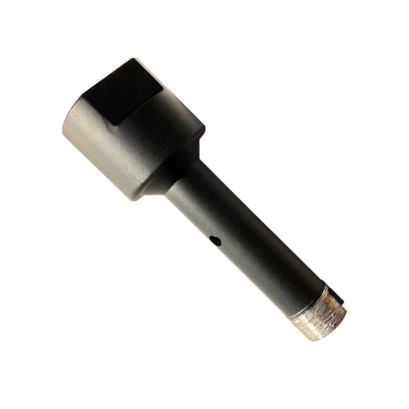 Brocas de núcleo de diamante de 1/2 pulg. para granito, mármol y concreto - Vástago de portabrocas de 1/2 pulg. 2 pulg. de profundidad de perforación - GBS0012A5ADJ72