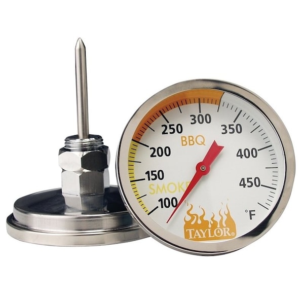Taylor Thermometer, 100 to 500 deg F, Analog Display - 814GW