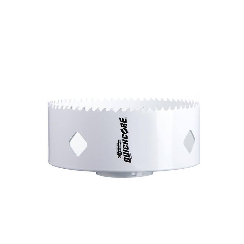 BLU-MOL Disston Quickcore 5-1/4 in. Herramienta de perforación de agujero en D de cambio rápido de 1-7/8 in. - E0100224