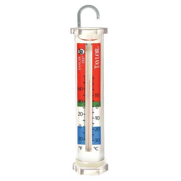 Taylor Food Srv Thermometer, -20 to 60, Analog - 5927