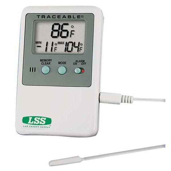 Traceable Digital Thermometer, Memory Monitoring, -58 to 158 Deg. - 4048