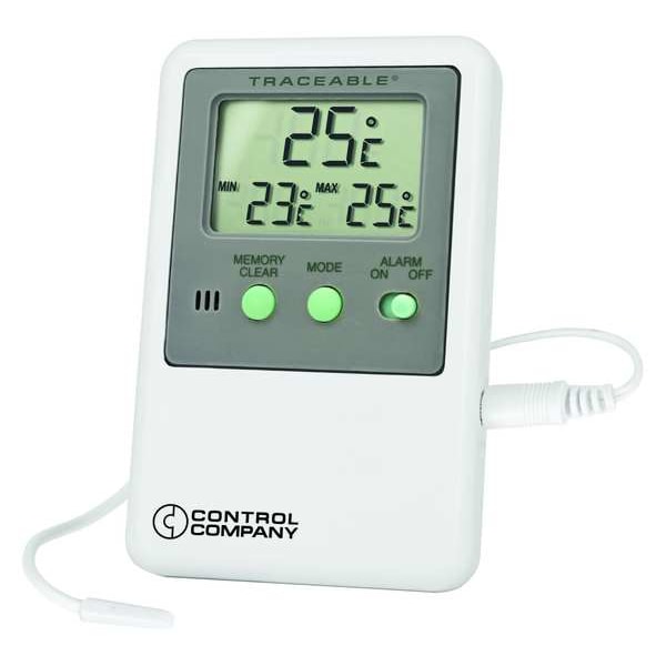 Traceable Digital Thermometer, Memory Monitoring, -58 to 158 Deg. - 4048
