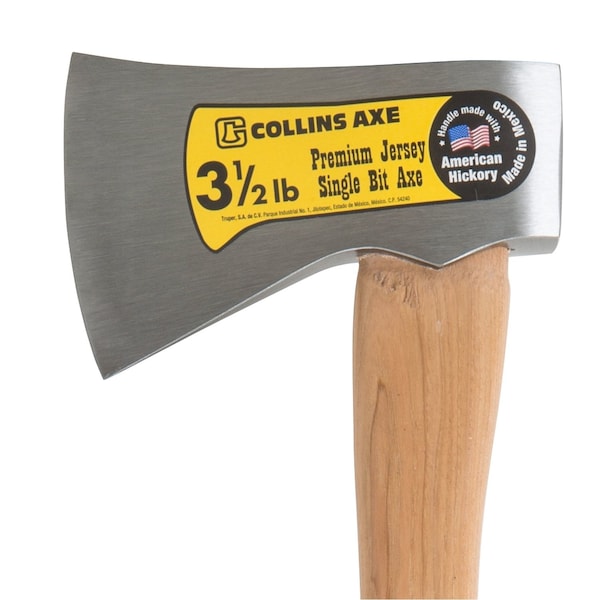 Collins Axe 3.5 lb Single Bit Axe 35 in. Wood Handle - 32731