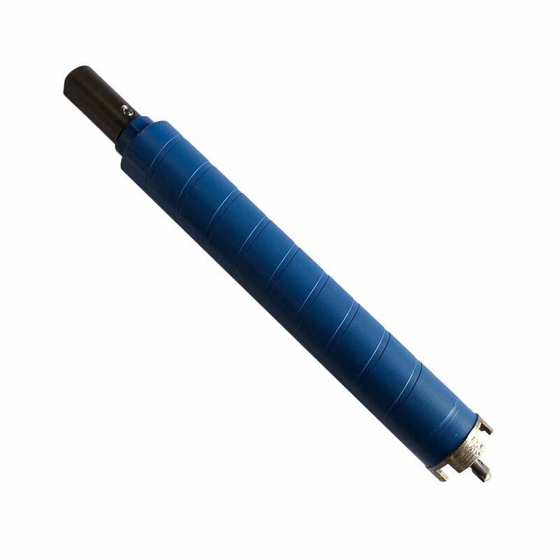 Broca de diamante en seco de 1-5/8 pulgadas para ladrillo y bloque, con 9.5 pulgadas de profundidad de perforación, adaptador de broca piloto de 5/8 in.-11 - DBP0158A5ADJ16