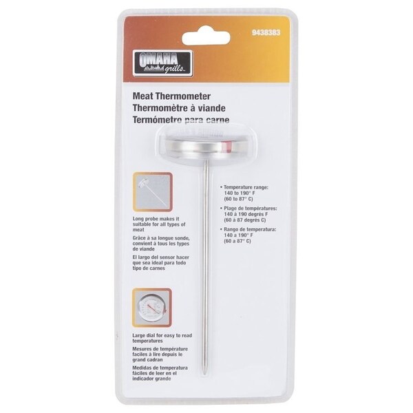 Omaha Thermometer, 0 to 190 deg F - 78447
