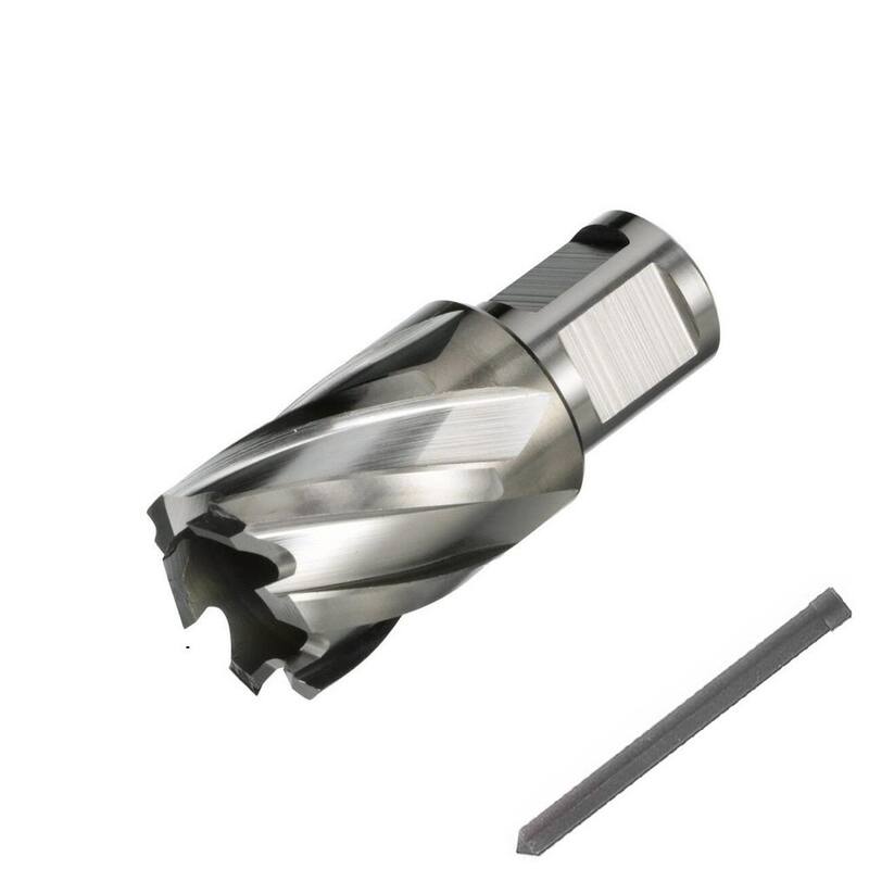 Broca anular de acero de alta velocidad de 1-5/16 pulgadas x 1 pulgada con punta Weldon de 3/4 de pulgada - DWC5-530-148