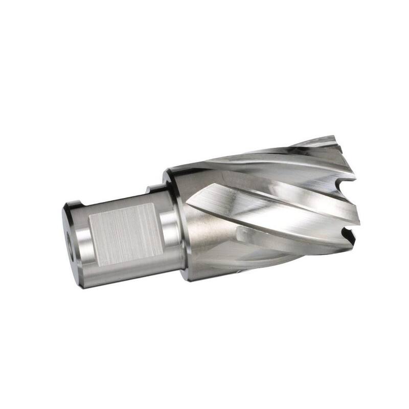 Broca anular de acero de alta velocidad de 1-5/16 pulgadas x 1 pulgada con punta Weldon de 3/4 de pulgada - DWC5-530-148