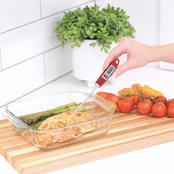 Escali Gourmet Digital Thermometer (Red) - DH1-R