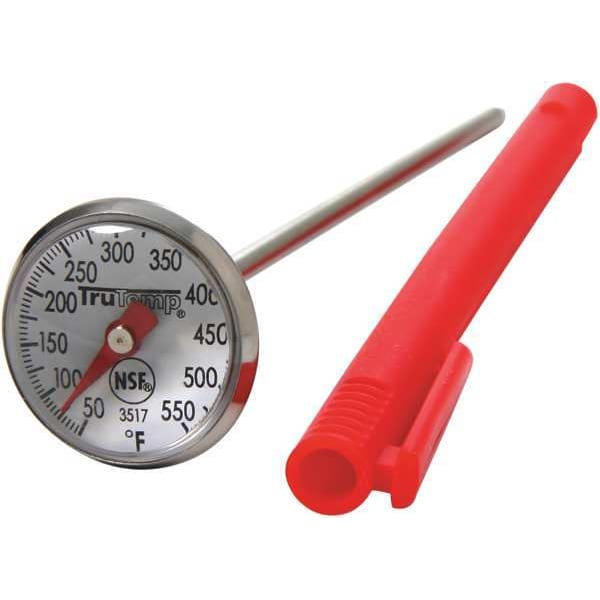 Taylor 5" Analog Pocket Test Chef Thermometer with 50 to 550 (F) - 3517