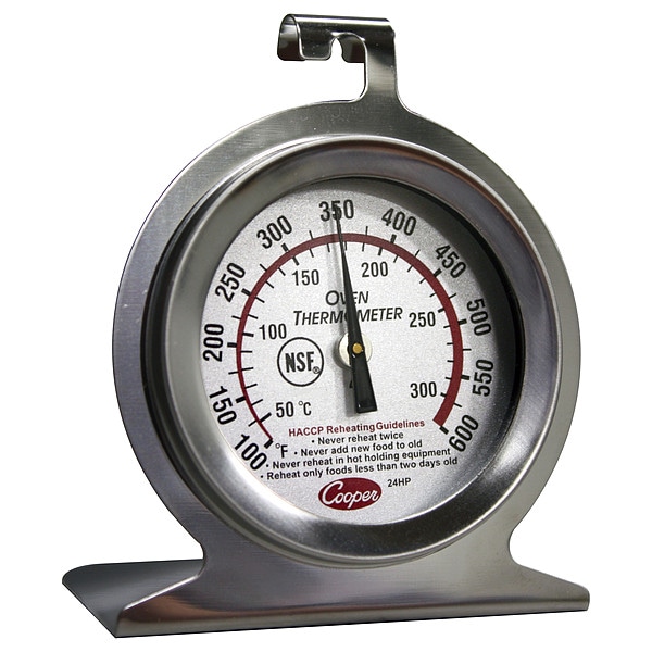 Cooper-Atkins Analog Mechanical Food Service Thermometer with 100 to 600 (F) - 24HP