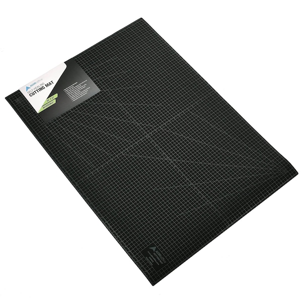 Adiroffice Self-Healing 5-Ply Double-Sided Craft Cutting Mat, Green Black - ADICM3042-MK