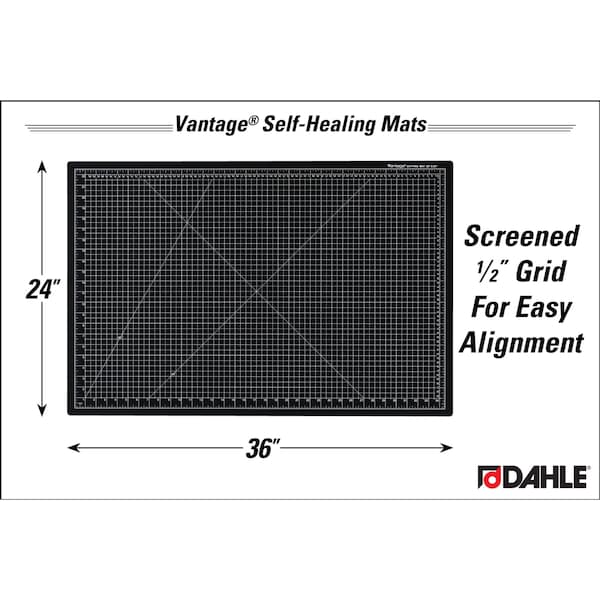 Vantage Self-Healing Cutting Mats, 24"x3, PK8 - 10673