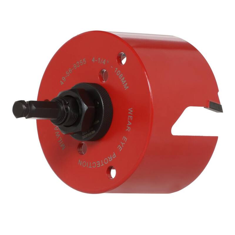 Kit de sierra de perforación de carburo Milwaukee BIG HAWG (10 piezas) con hojas de sierra recíproca Wrecker para materiales múltiples (5 piezas) de 9 pulgadas con 7/11 TPI - 49-56-9290-48-00-5706