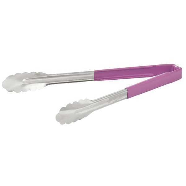 Vollrath Utility Tong, Purple, 12 in. Overall L - 4781280