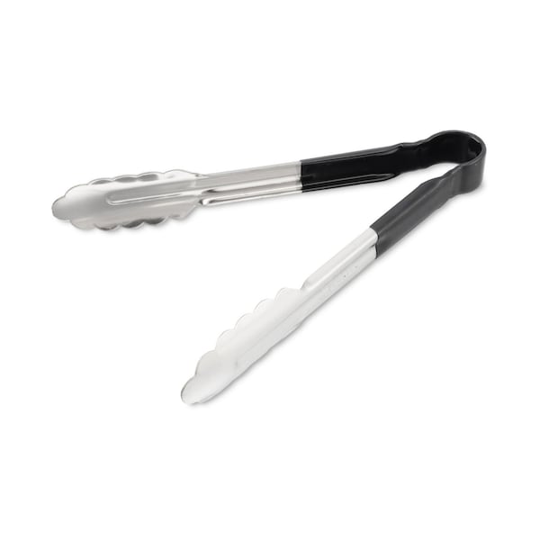 Carlisle Foodservice Dura-Kool Tongs, Stainless Steel/Plastic, 9.5 in. - 60756003