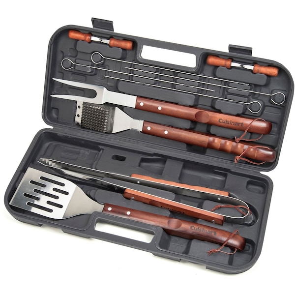 Cuisinart Wooden Handle Grilling Set, 13 pcs. - CGS-W13