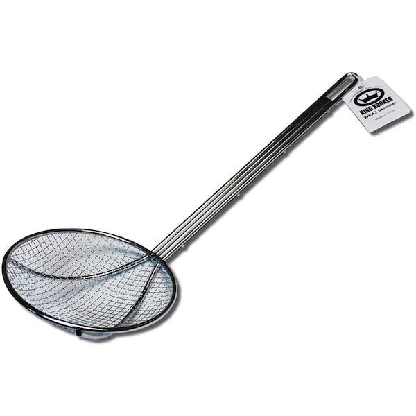 King Kooker Wire Mesh Skimmer, 6" Bowl, 20" total Length - WKA2